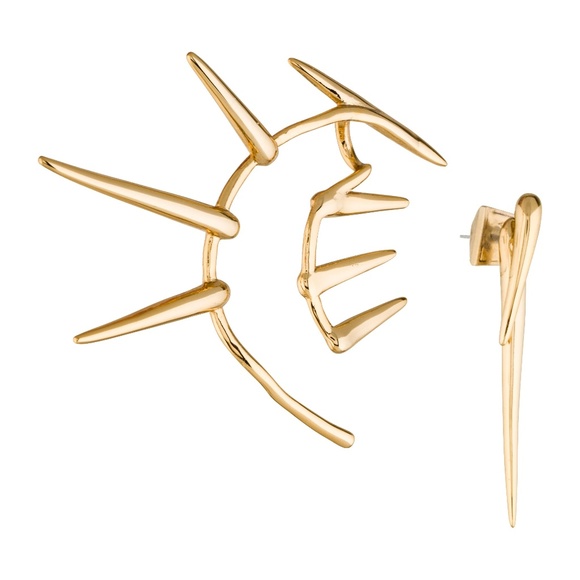 Alexis Bittar Jewelry - NEW Alexis Bittar Multi-Spike Ear Cuff & Post Set